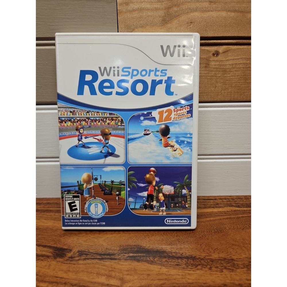 Wii Sports Resort Nintendo Wii CIB Complete W/ Manual & Inserts